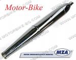 СИМСОН АУСПУХ SR1 / SR2 / KR50 ХРОМ 490мм - MZA /НЕМСКИ/-2